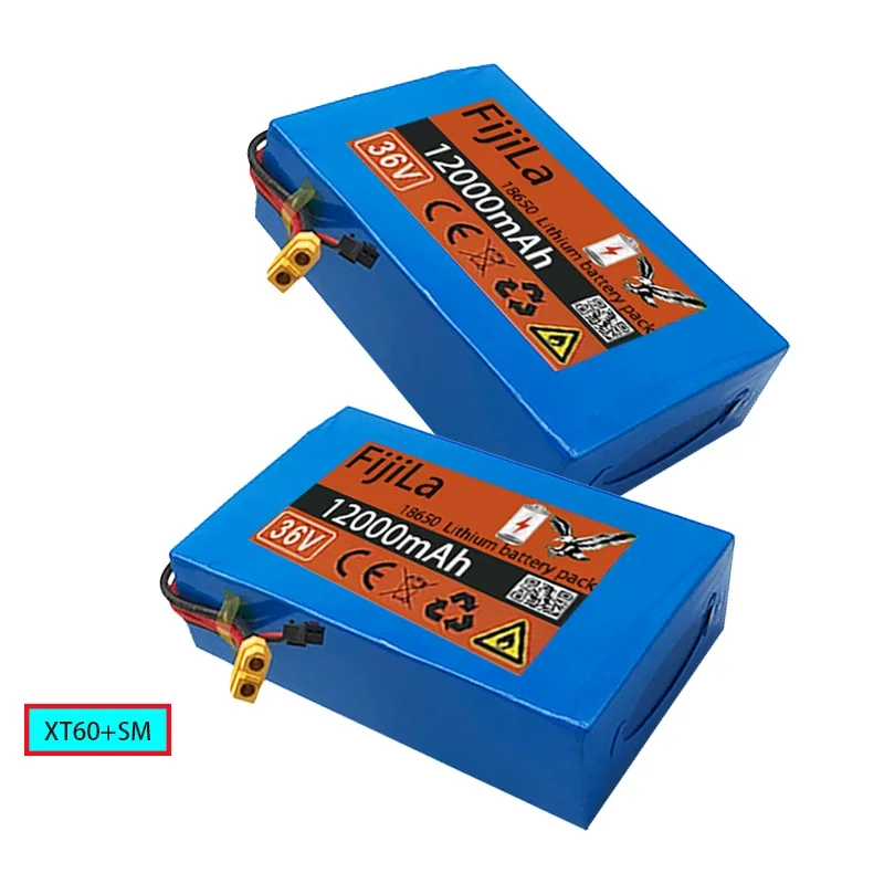 Nieuwe papan luncur, 10S2P 36V 12000Mah 18650 Lithium-Ionen Akku Voor Roller Skateboard Ebike elektronik Fiets baterai Pak Lifepo4 Bms