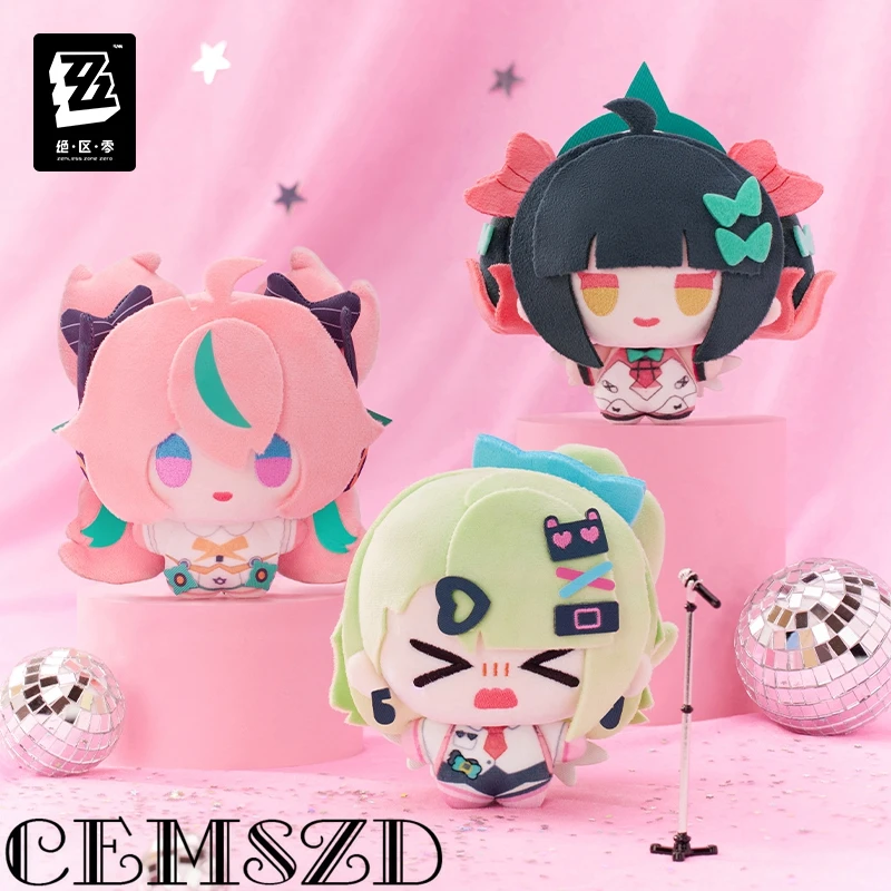 [Genuine] MiHoYo Game Zenless Zone Zero Aria Sunna NanGong Yu Cosplay Pendants Anime Character KeychainsHalloween Gifts