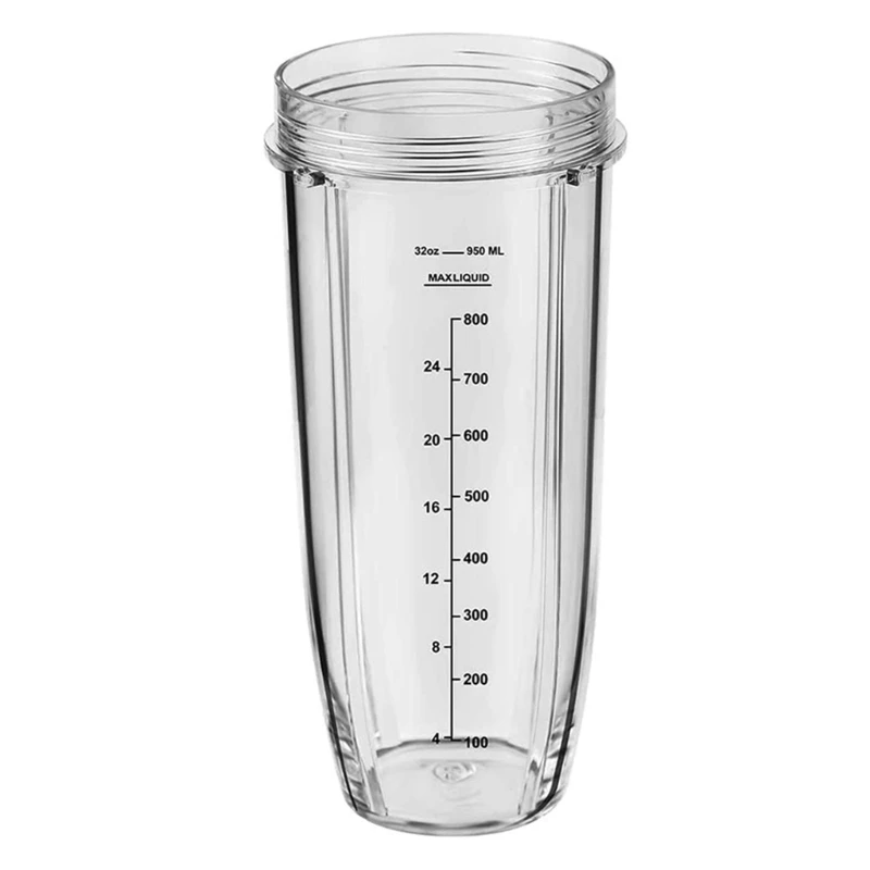 2Pieces 950ml 32OZ Cups With Measuring Scale Cup For BL450 BL451 BL484 BL486CO