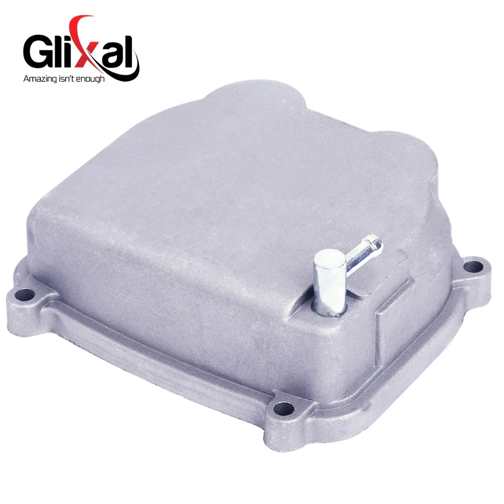 Glixal GY6 125cc 150cc 160cc 180cc Chinese Scooter Engine Cylinder Head Valve Cover 157QMJ  ATV Go Kart Buggy Moped (None-EGR)