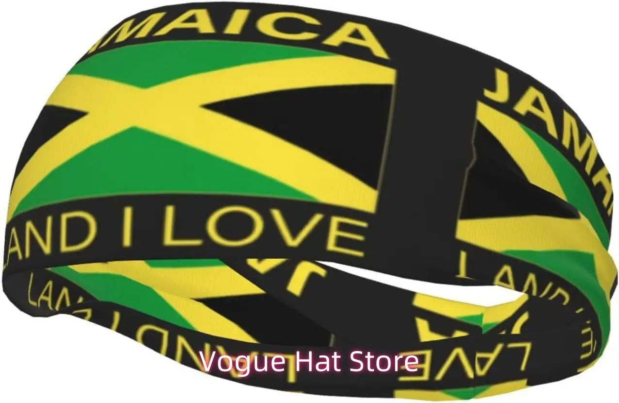 

Симпатичная спортивная повязка на голову с флагом Ямайки, повязка на голову для мужчин и женщин, бег, велоспорт, йога, фитнес, тренировки