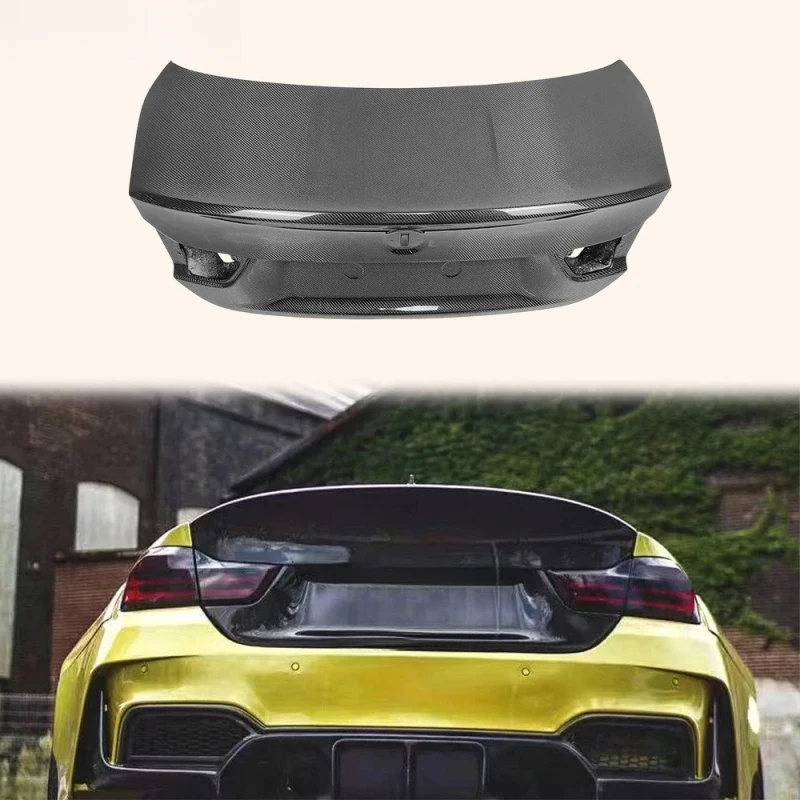 

For F32 F82 M4 2014-20 Coupe OEM Style Carbon Fiber Rear Trunk Boot Lid