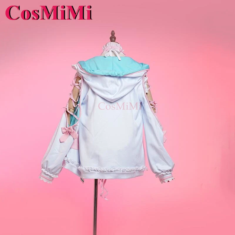 CosMiMi Anime VTuber Hololive Hakui Koyori Cosplay Costume Lovely Sweet Outfit Full Set Carnival Party Role Play Clothing XS-XXL