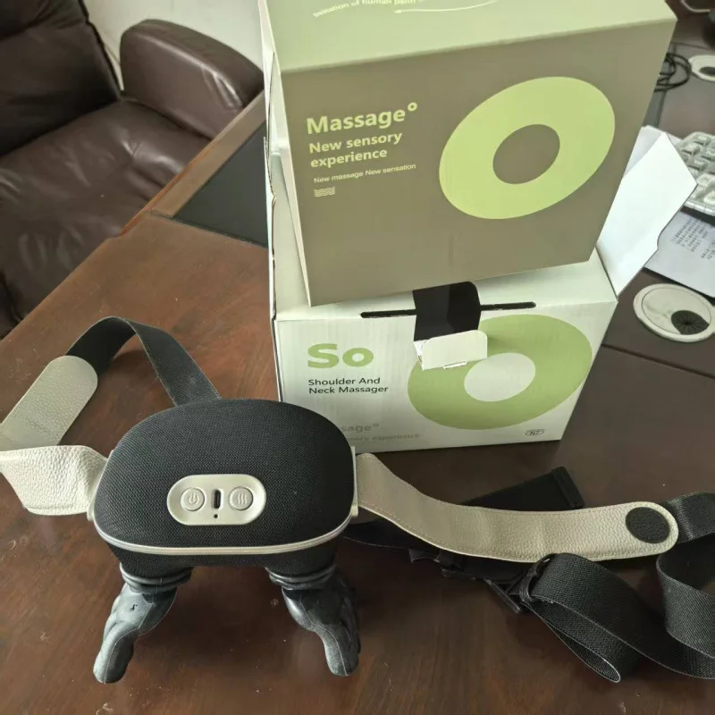 New Version of Large-capacity Battery Shoulder and Neck Massager Shoulder and Neck Relaxation Spa Rechargeable