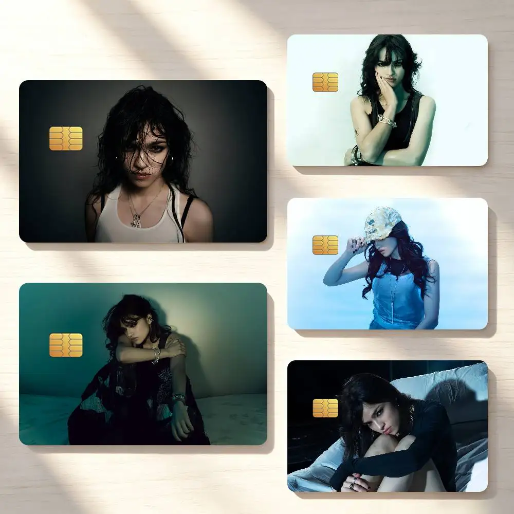 Singer Ari A-Abdul Music Credit Card Sticker Waterproof Anti-Scratch 4PCS Bank Debit Traffic Cover Decoration