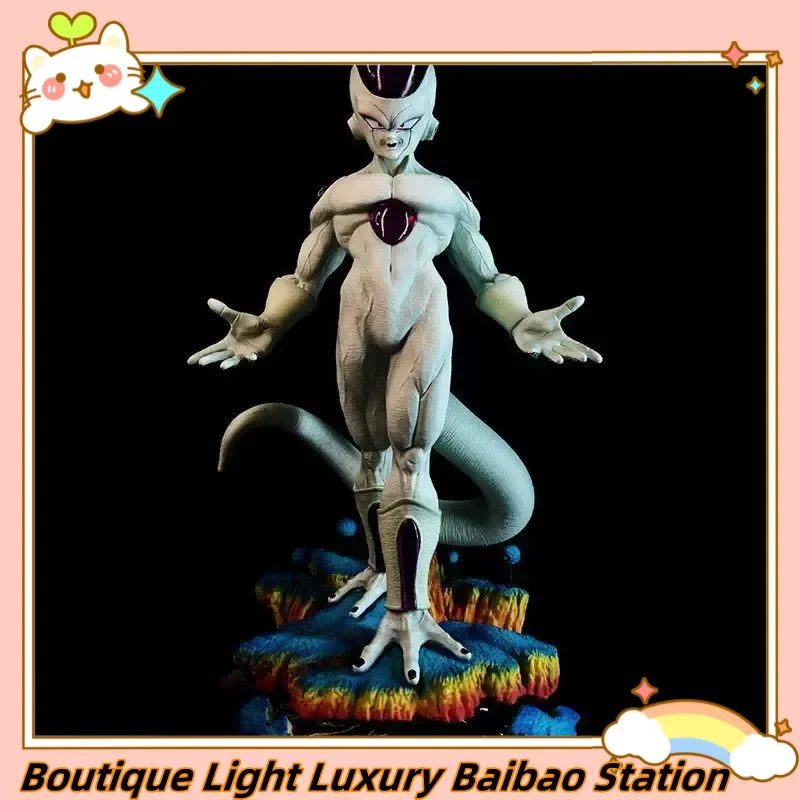 Figura de Anime del Emperador Frieza de Dragon Ball Universe, 28 cm, en Pose con Manos Extendidas, Modelo de la Planeta Namek, para Fanáticos del Anime