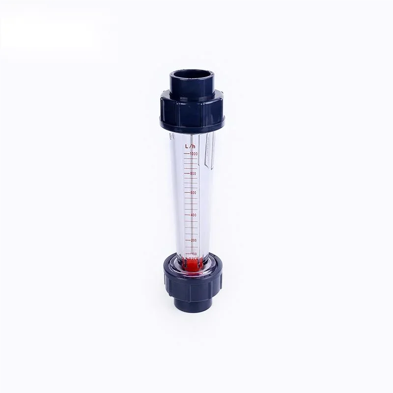 Flowmeter tabung plastik Rotor Float UPVC LZS-15/25/32/40/50/65