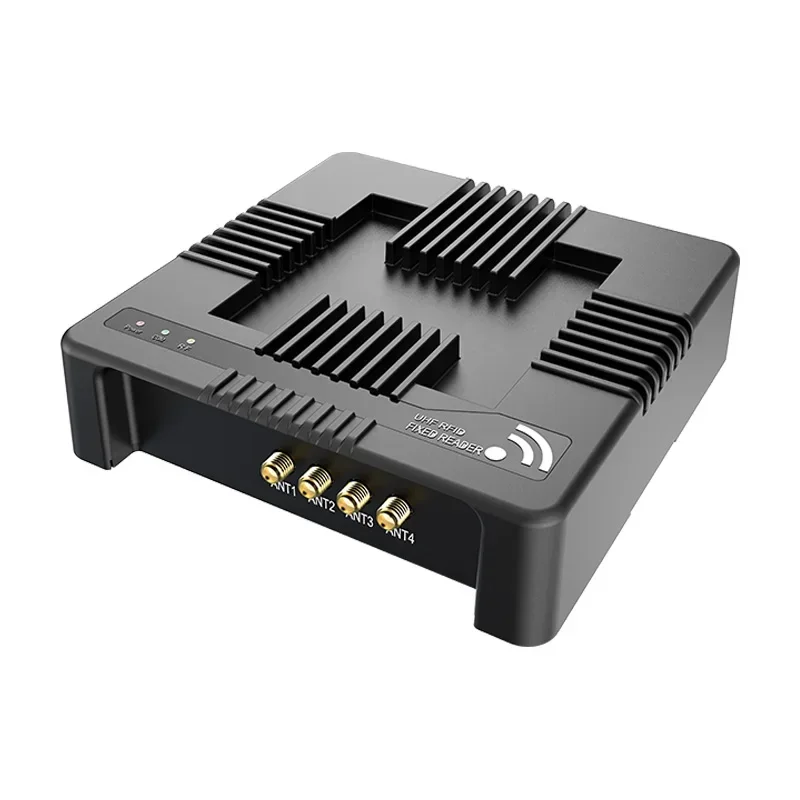 

Vanch UHF RFID Fixed Reader VF-747P 4 Ports Long Range Fixed Uhf Reader Rfid Passive Sports Racing Timing System