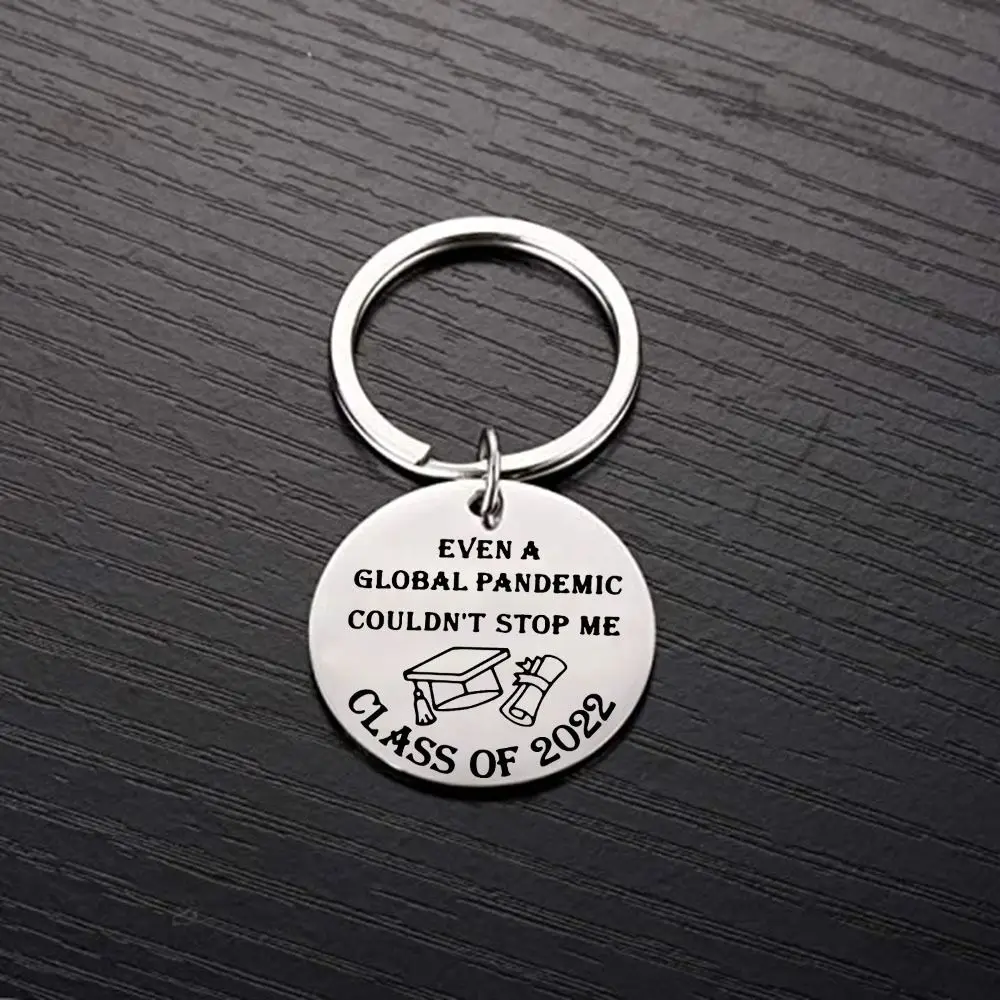 Parts Inspirational Stainless Steel Key Chain Metal DIY Holiday Gift Key Ring Durable Stainless Steel Letters Key Chain Father