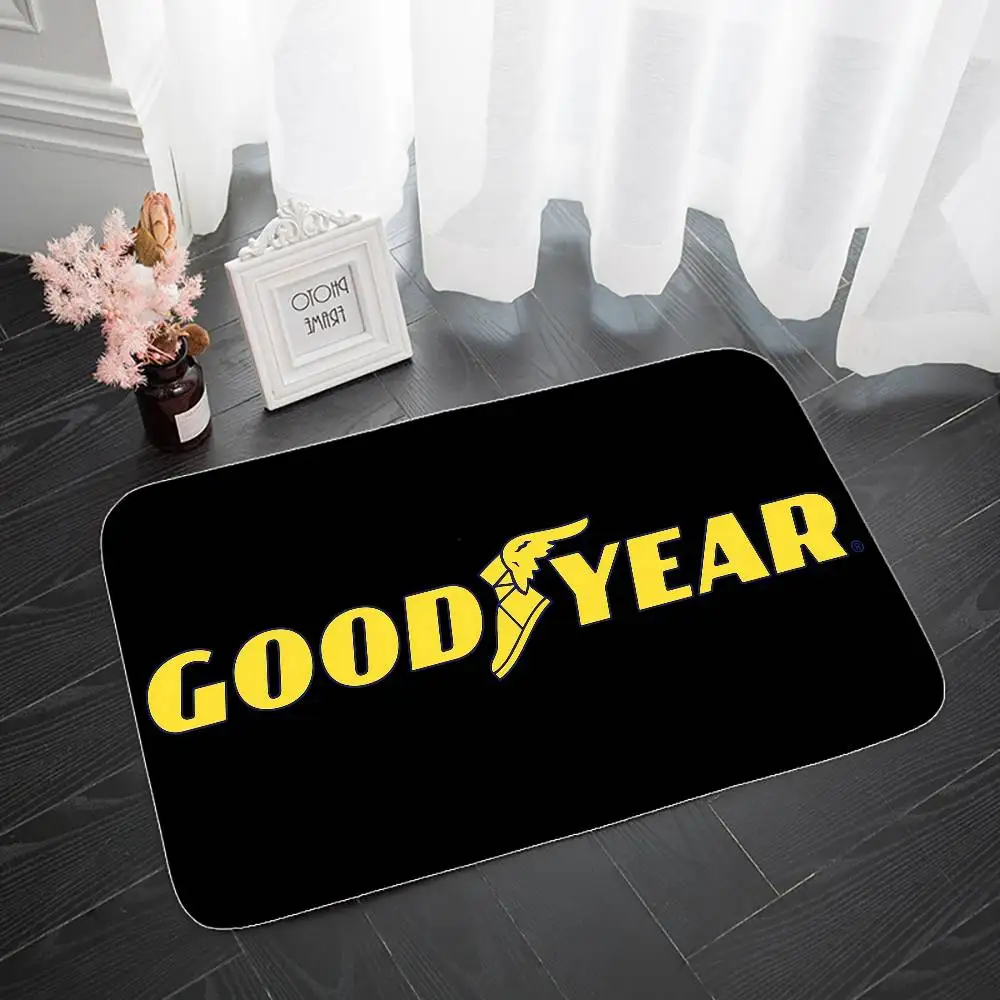 

G-GOODYEAR Floor Mat Entrance Doormat Bath Mats Non-slip Mat Carpets Carpet Entrance Of House Custom Kitchen Foot Mat Cute Rug
