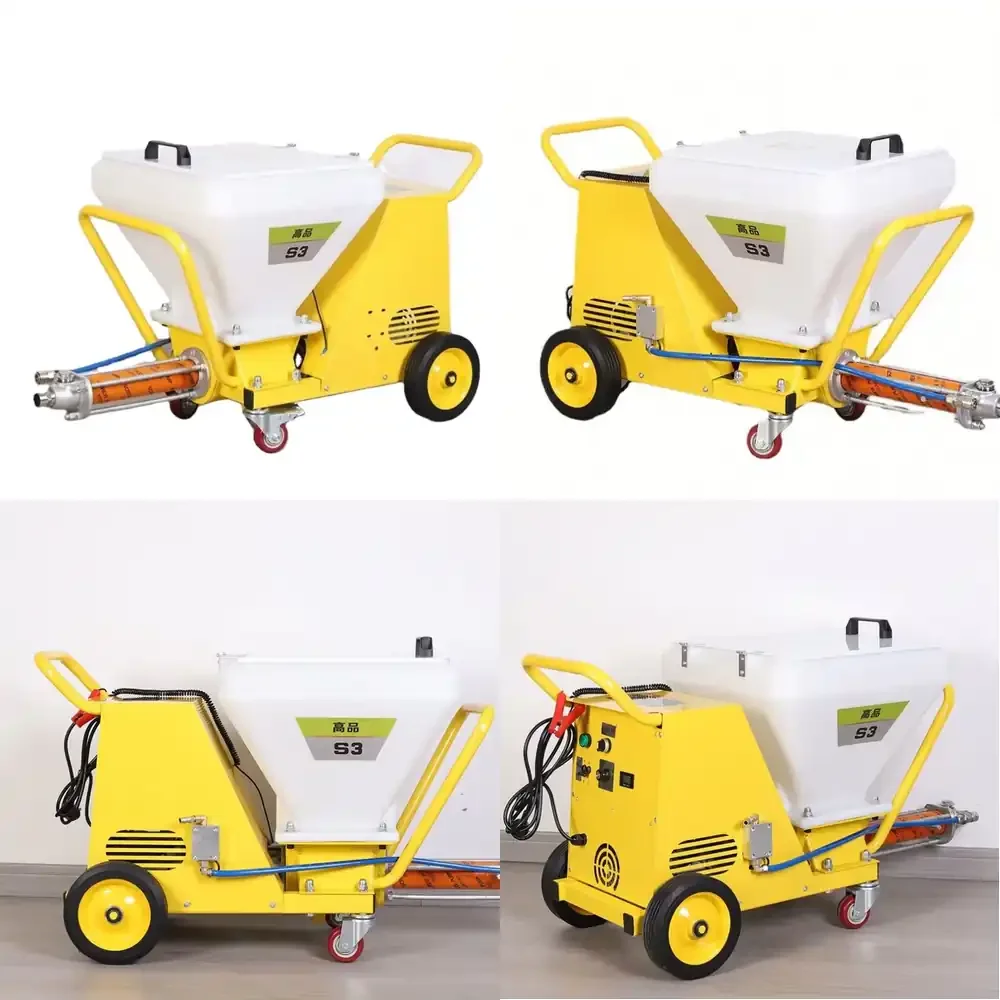 

S3 Real Stone Paint Spraying Machine, Waterproof and Fireproof Material Spraying Machine