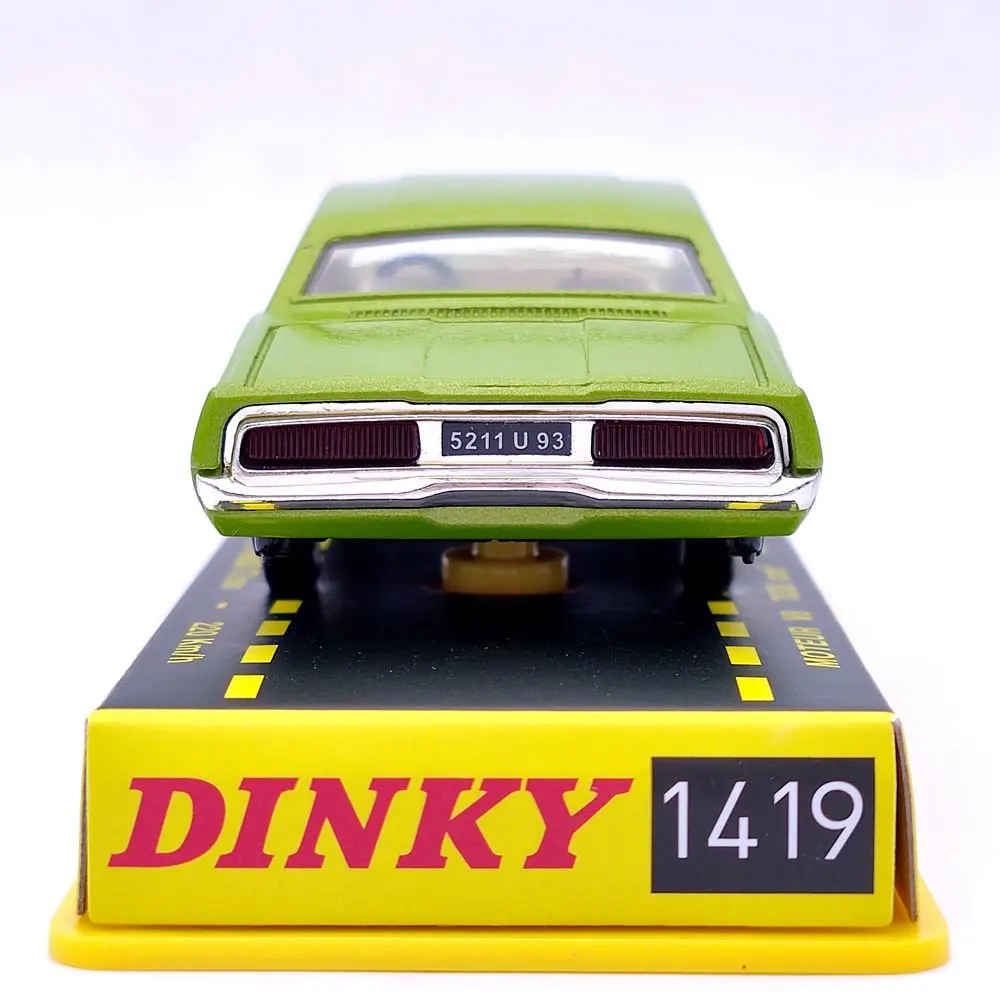 1/43 Atlas Dinky toys 1419 COUPE THUNDERBIRD Green Diecast Models Toys car Gift Collection