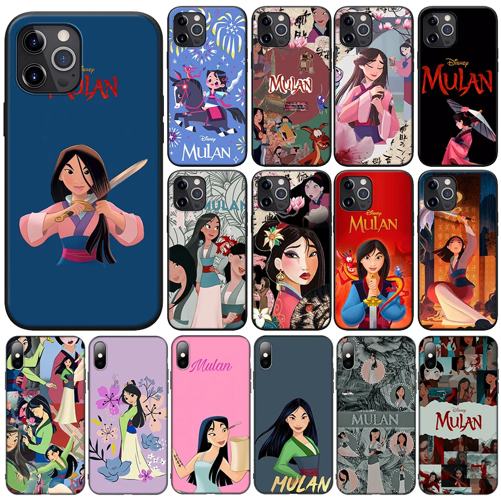 F-122 Mulan Disney New Phone Case for Xiaomi Redmi A3X A3 13C 13 12C Note 13 12 11 Pro Pro+