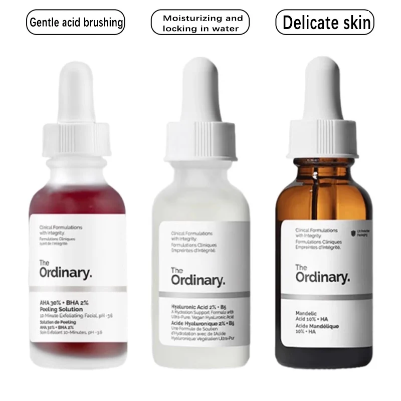 Hyaluronic Acid 2% + B5 Acids + B5 Aha 30% + Bha 2% Peeling Solution Gentle Acid Brushing Moisturizing And Locking In Water