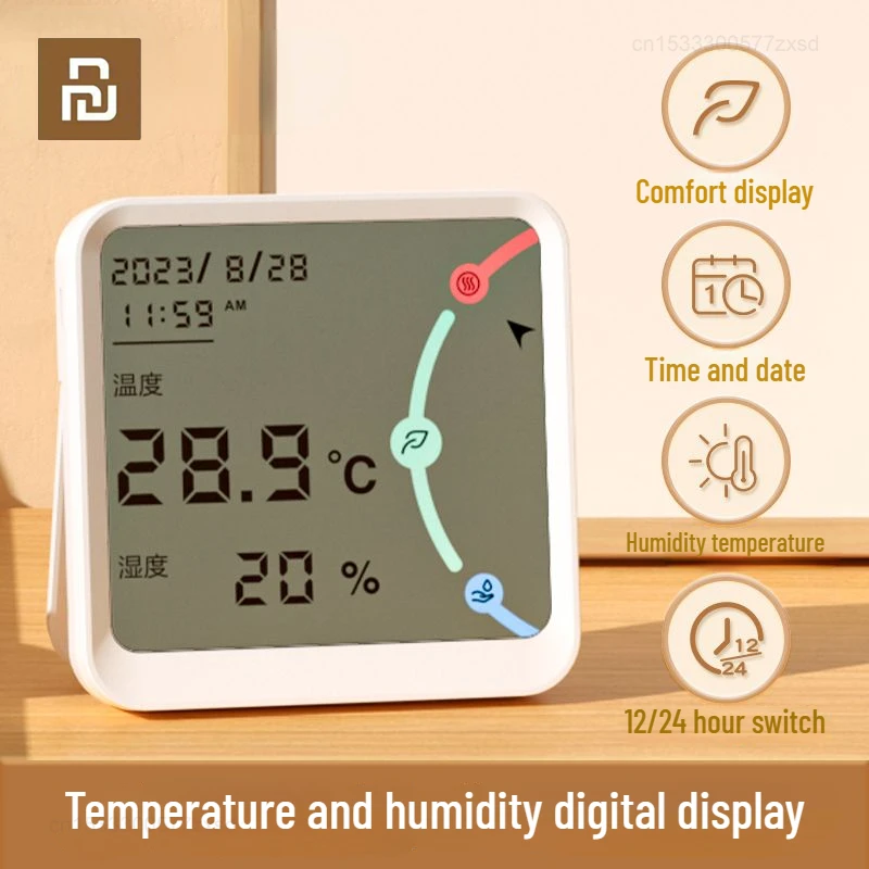 

Mijia Electronic Digital Temperature Humidity Meter Thermometer Hygrometer Indoor Outdoor Weather Station Mini Home Tools