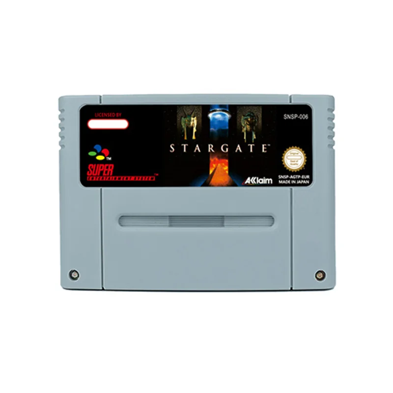 Stargate Action Game for SNES 16 Bit