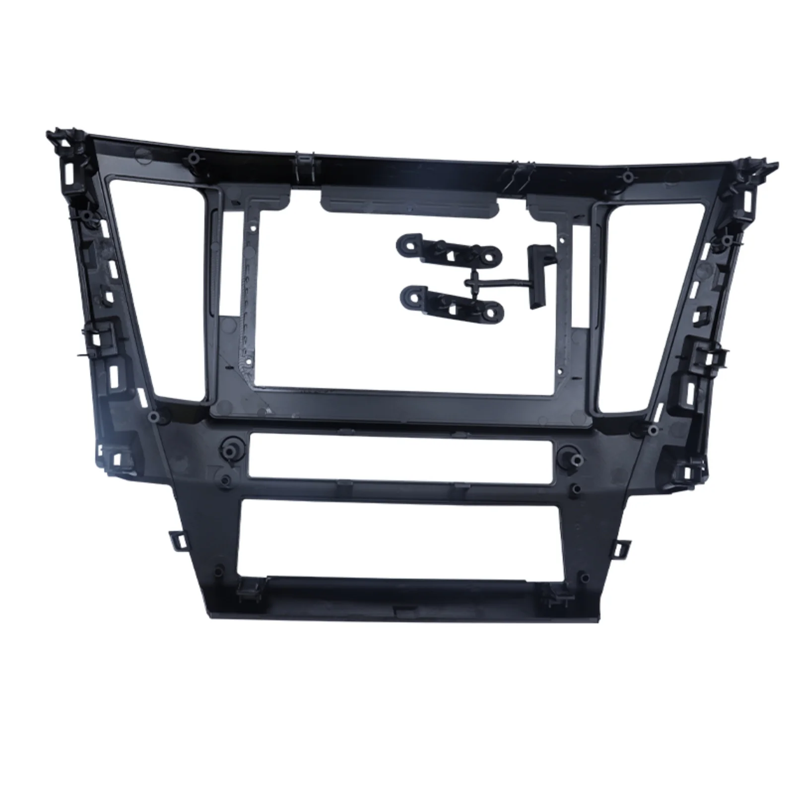 For Mitsubishi Pajero Sport 2016-2021 Panel Kit Dashboard Car Frame Fascia 9/10.1 Inch plastic accessories center console 2 Din view 4