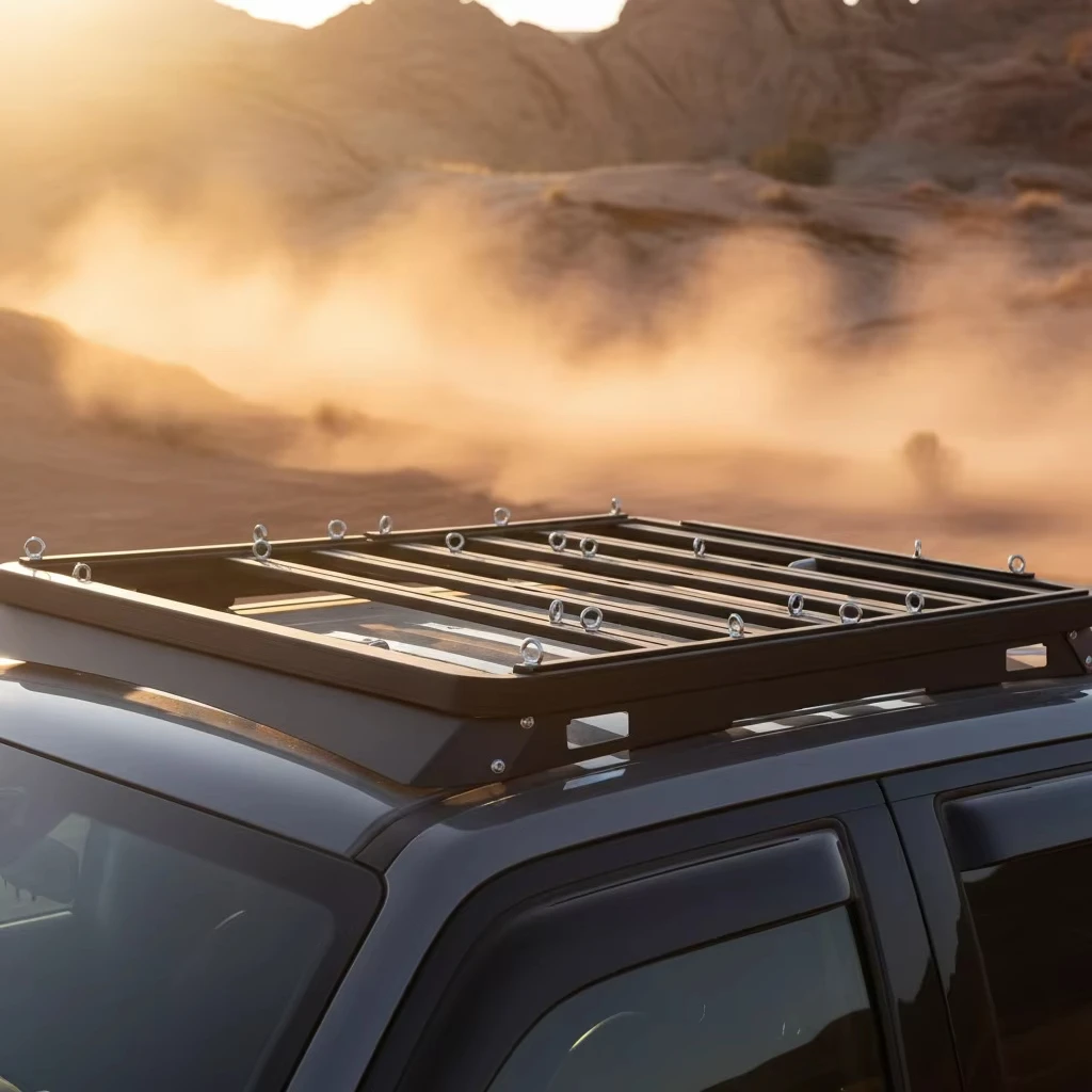 Adjustable Roof Racks Aluminum Alloy Stainless Steel Cargo Carrier Powder Coating for Tank 300 Series