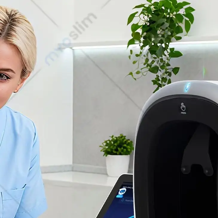 AISA O1 3D AI Facial Skin Analyzer Professional Skin Tester with Printable Diagnostic Report Beauty Salon Equipment