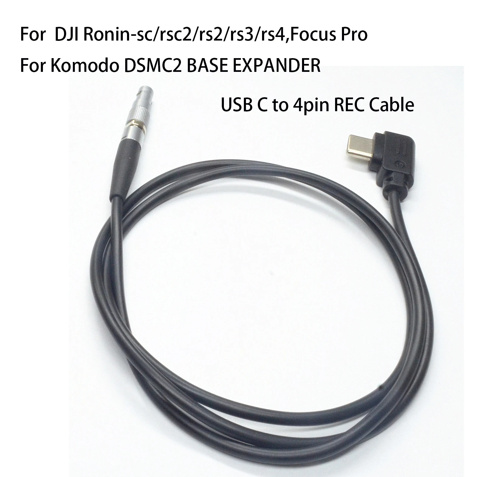 Para DJI Ronin SC RSC2 RS2 RS3 RS4 Focus Pro y Komodo DSMC2 expansor de BASE Komodo X V-RAPTOR tipo C-C Cable de Control de vídeo rojo
