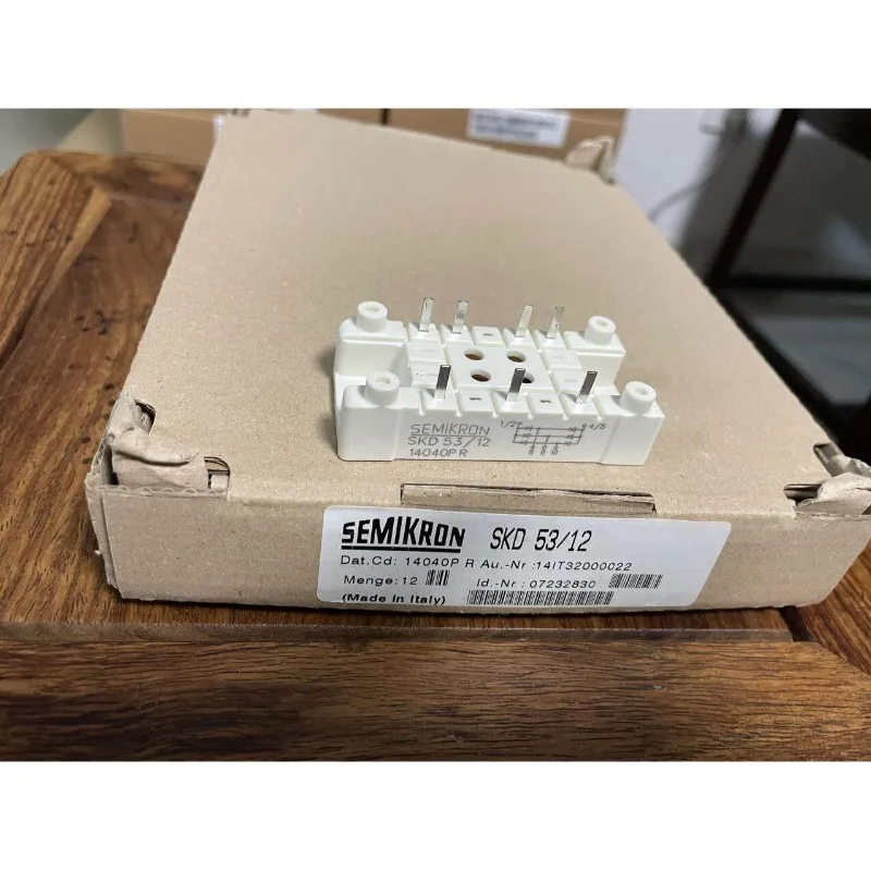 Bridge Rectifier Module 53A 1200V, Three Phase Diode Bridge, Power Converter Component for Inverter Welde