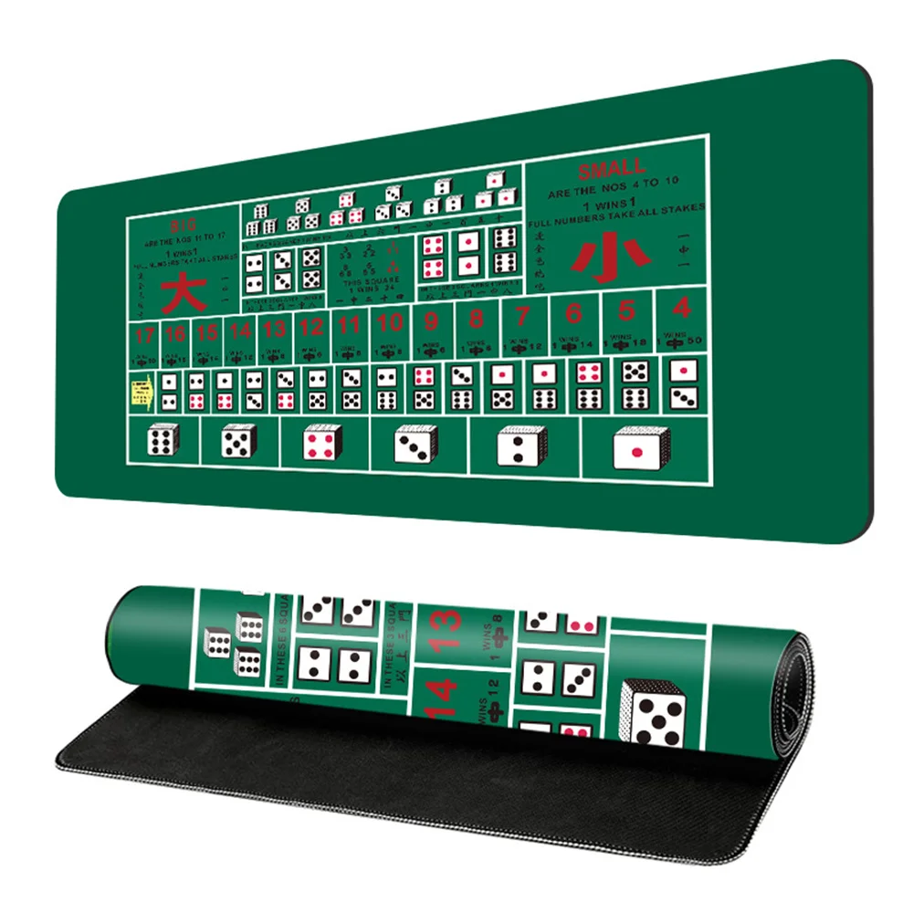 

Скатерть для игры в казино, Техасская рулетка, Блэк-джек, резиновый домашний настольный развлекательный аксессуар