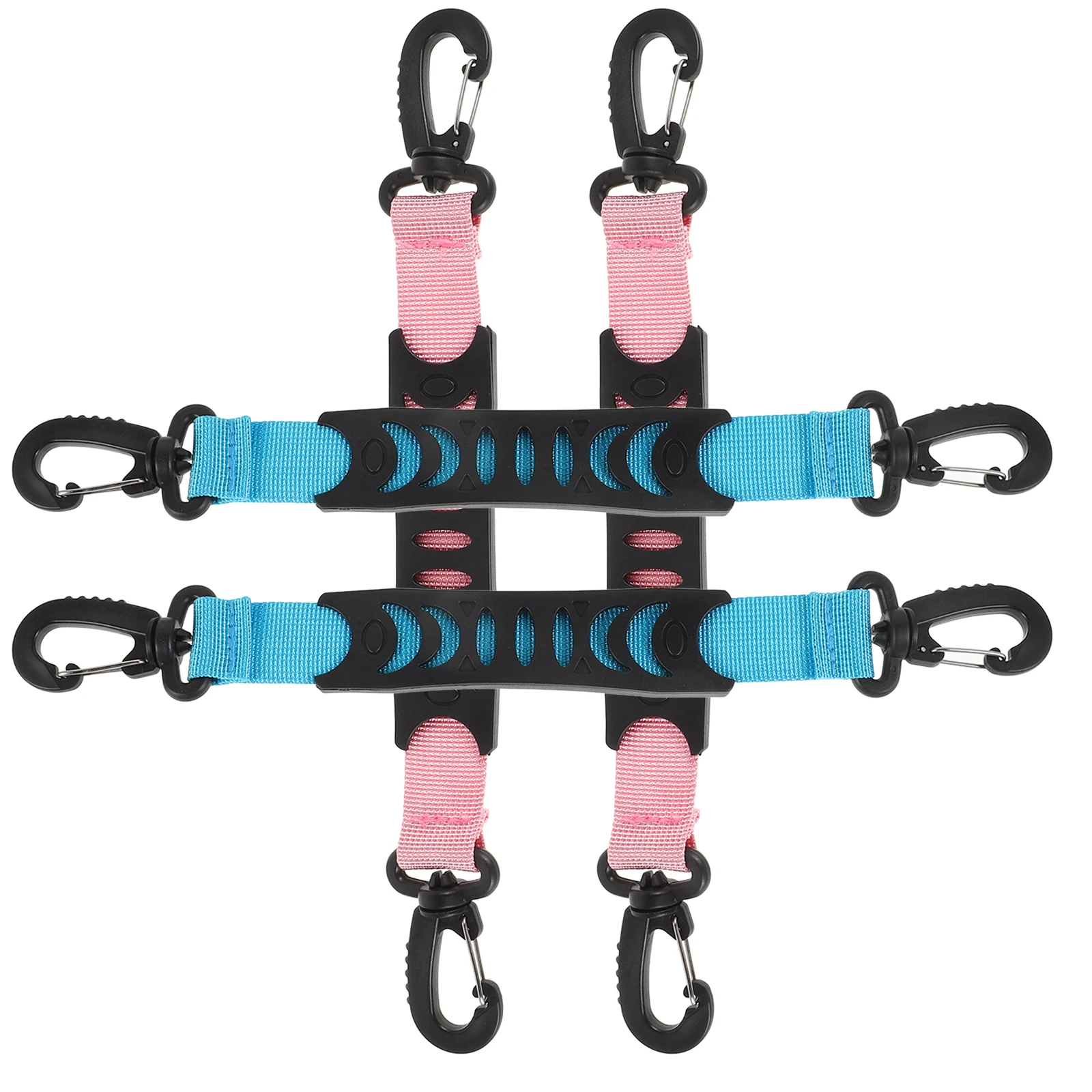

4 Pcs Skate H Boot Carrying Strap Durable Nylon For Roller Skates Snowboard Boots Ice Skate Bag Ski Gear Accessories Portable