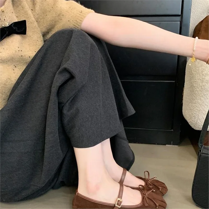 Ballerinas Woman 2024 Summer Shoes Ladies Autumn Round Toe Loafers With Fur Casual Female Sneakers Shallow Mouth Flats Elegant B