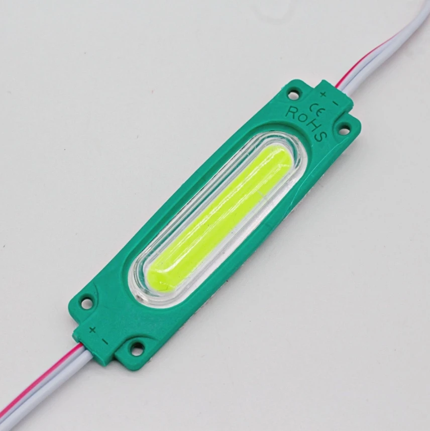 COB LED Module String Light with Lens DC12V 6LED Waterproof for Outdoor Advertising Sign Shop Banner LED Module Strip Lamp