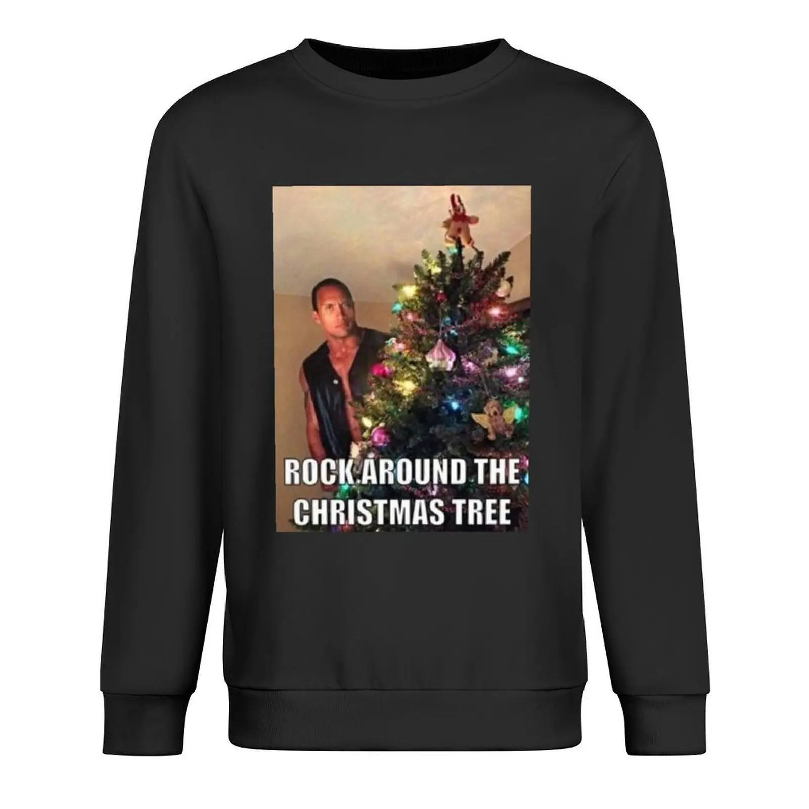 

The rock around Christmas tree Pullover anime clothing anime clothes men's clothing japanese style hooded sweatshirt