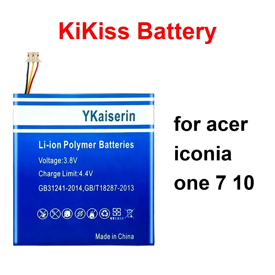 

Laptop Battery Premium Replacement PR-279594N 6LINE PR-329083 5LINE 3400-7000Mah For Acer Iconia One 7 10