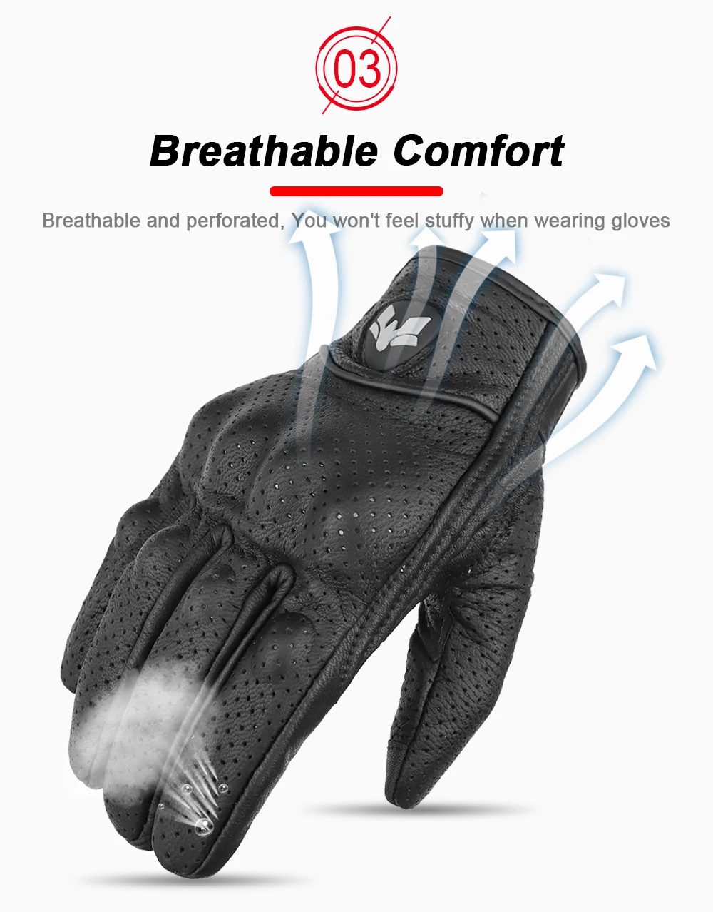Vintage Ziegenleder Motorradhandschuhe Sommer Herren Gelb Retro Leder Motorradfahrer Guantes Motorrad Motocross Handschuh M-XXL – Detail 18