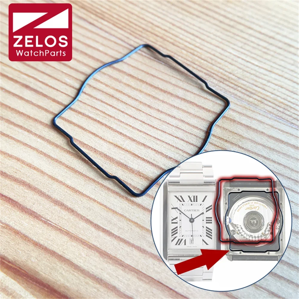 

Rubber Watch Waterproof Ring Gasket Ring for Cartier Tank Solo XL 3515 Watch Case Back