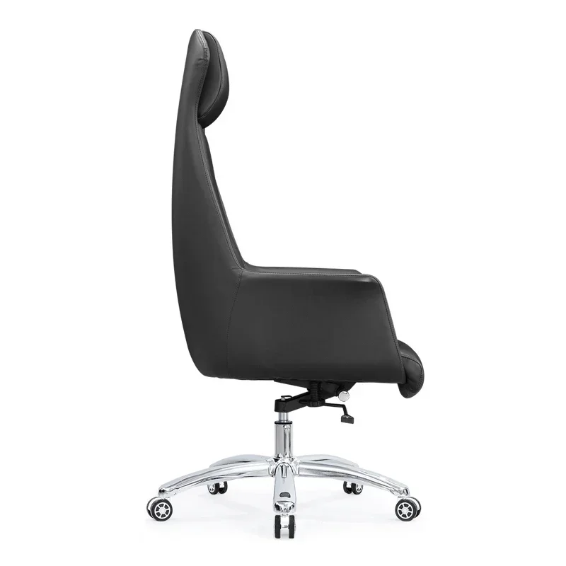 High Quality Luxury Modern Leather Chair Executive Office Chair Stainless Steel Home Office Chair