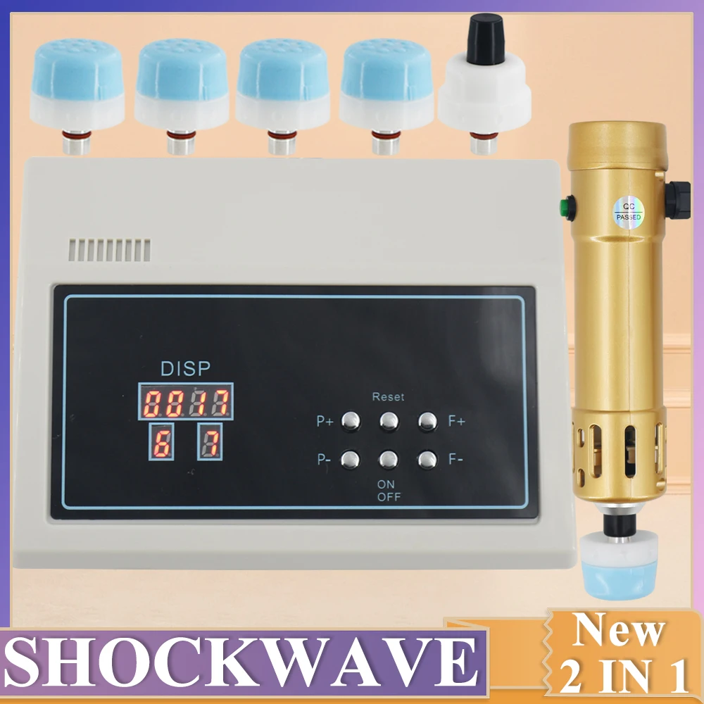 

2025 Newest Shockwave Therapy Machine Chiropractic Tools 2 IN 1 Effective ED Treatment Erectile Dysfunction Pain Relief Massager