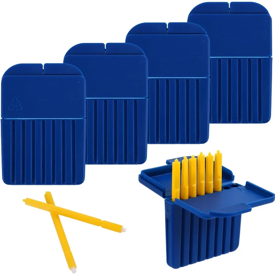 5packs 40pcs Hearing Aid Filters for Starkey, Plastic Hearing Aid Wax Guards Filters Compatible with Starkey Hearing Aid(1.5mm)