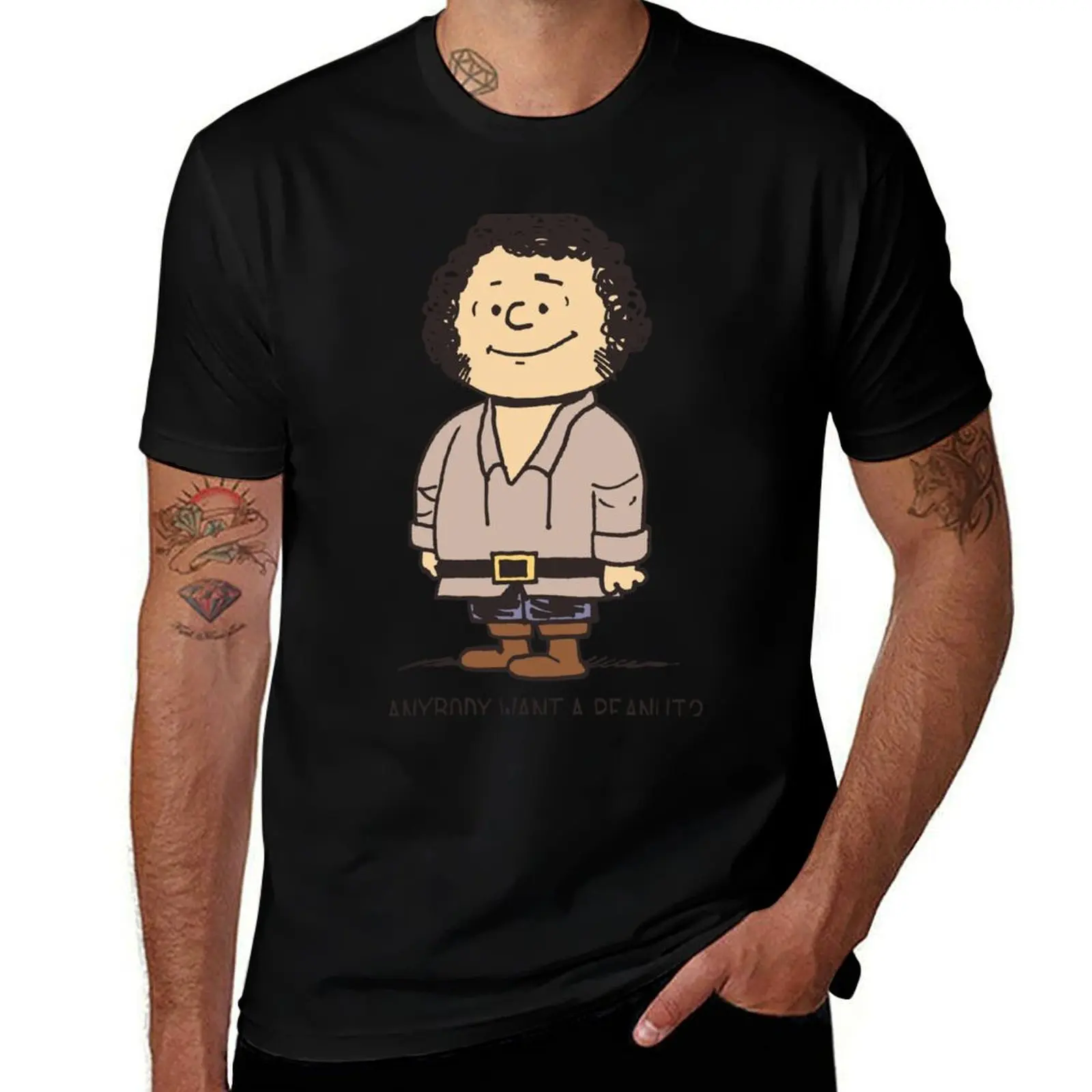 Anybody Want a Peanut? T-Shirt Plus Size Short Sleeve T-Shirt