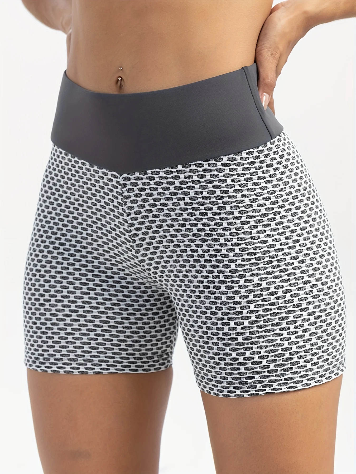 Workout Shorts for Women High Waist Running Biker Shorts Scrunch Gym Yoga Shorts