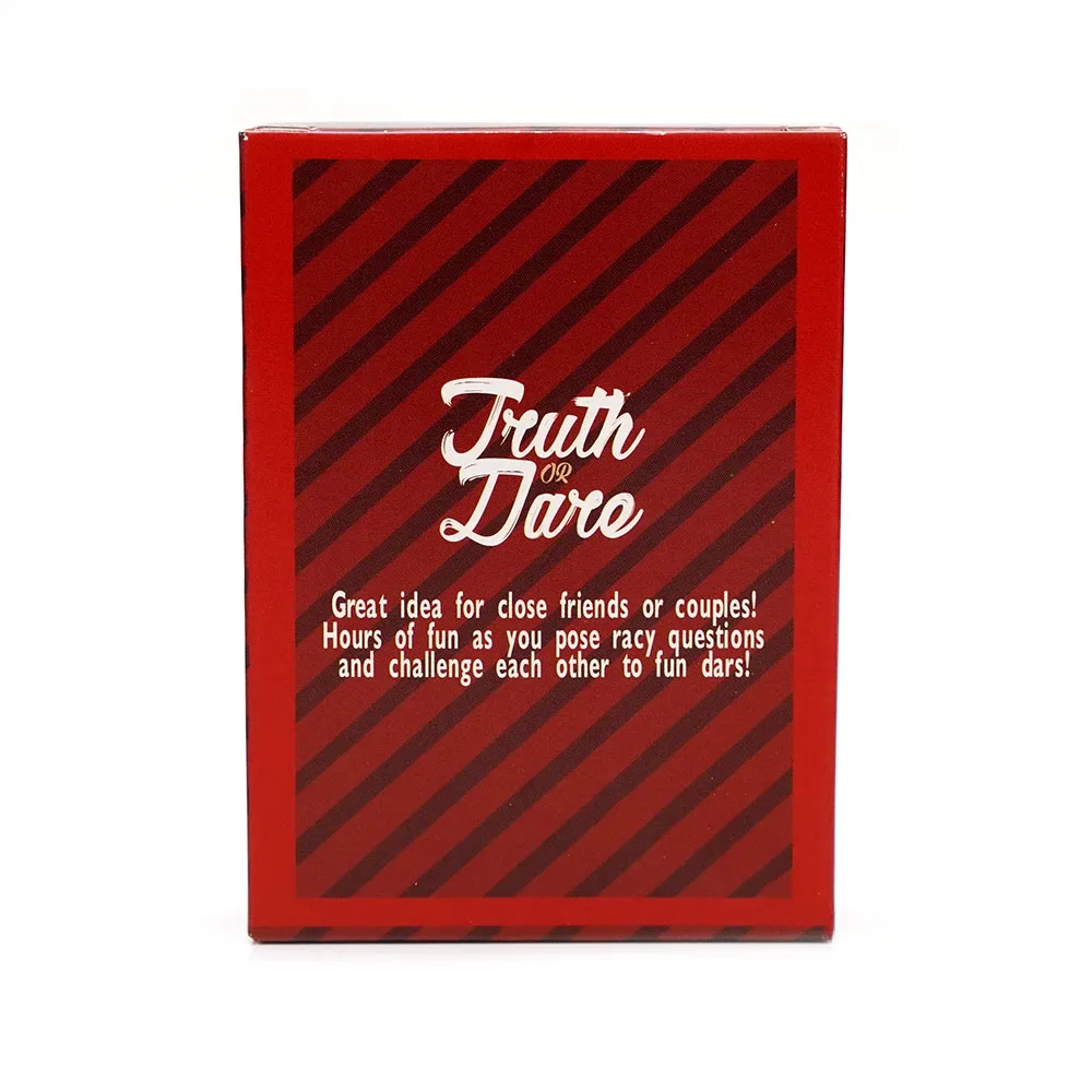بطاقة الحقيقة أو الجرأة 100 سؤالًا لعبة الحفلات الممتعة للبالغين أو هدية شقية للأزواج الذين يعانون من جريئة فرحان وحقائق رهيبة #3