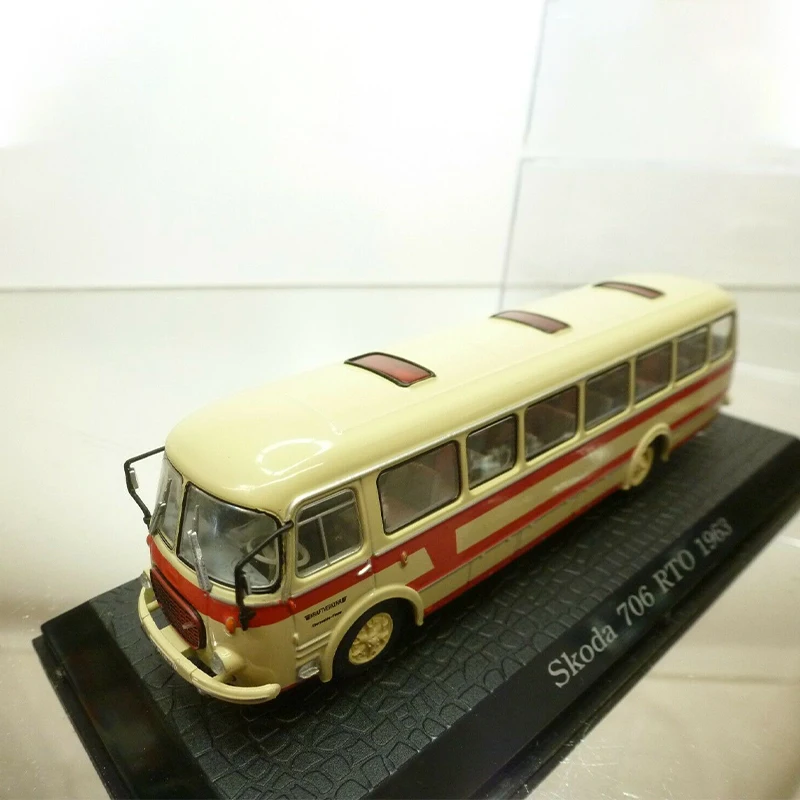 Ixo-ダイキャスト合金乗用車モデル,1:72スケール,706 rto,1963バスシミュレーション,収集玩具,お土産ギフト