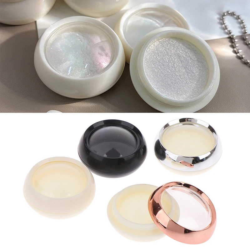 3 g Kunststoffglas mit Deckel, Nagelglitzerpulver, Dekoration, Strassbox, nachfüllbar, Schönheit, kleines Zubehör für die Organisation zu Hause