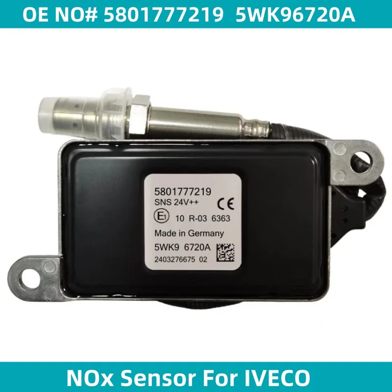 

5801777219 5WK96720A Original NEW Nitrogen Oxygen NOx Sensor 24V For IVECO Truck Spare Parts