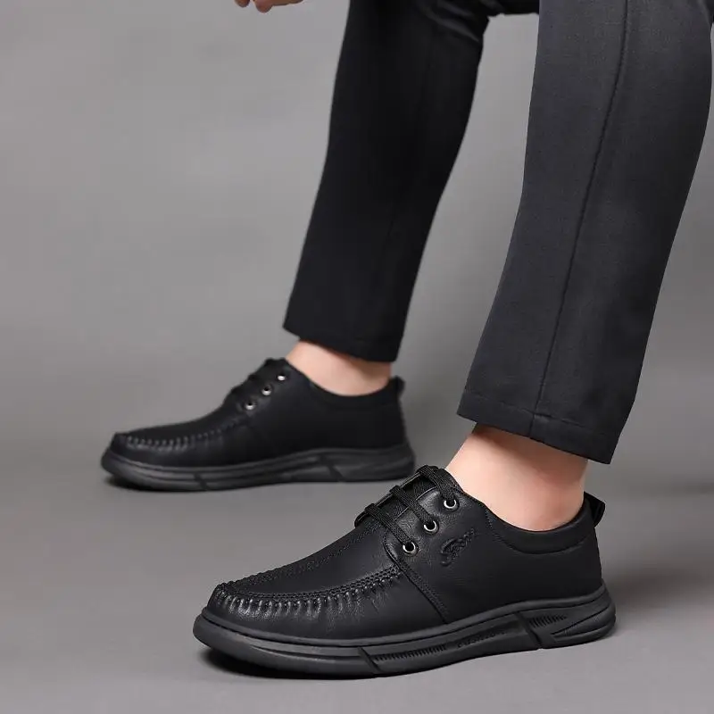 Men Artificial Leather Formal Lace-up Formal Shoe JZ-563
