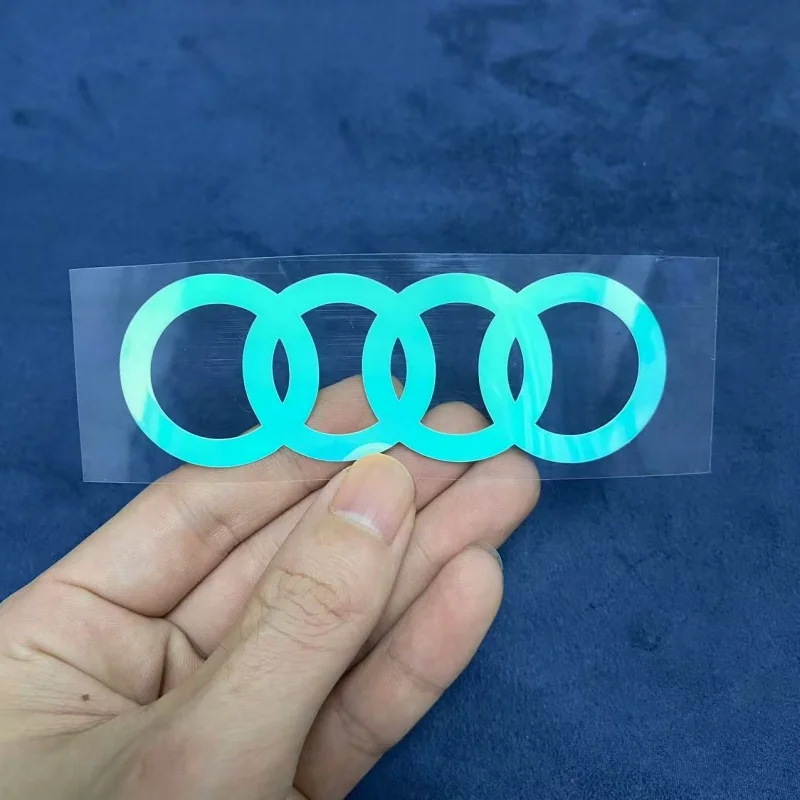 

2Pcs Audi Car sticker Triangle Window body Decorative Noctilucent Waterproof sticker For Audi A3 Q5 A4 A6 Q2L A5 A7 A8 Q3 Refit