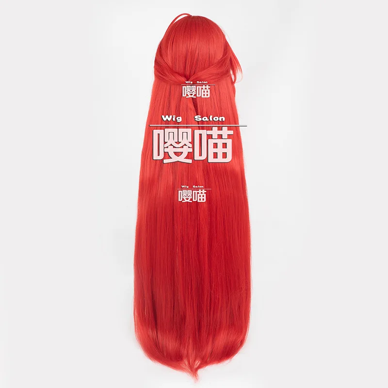 New Anime Dragon Raja Uesugi Erii Cosplay Wig For Halloween Christmas Comic con Game Anime Party Wig+cap