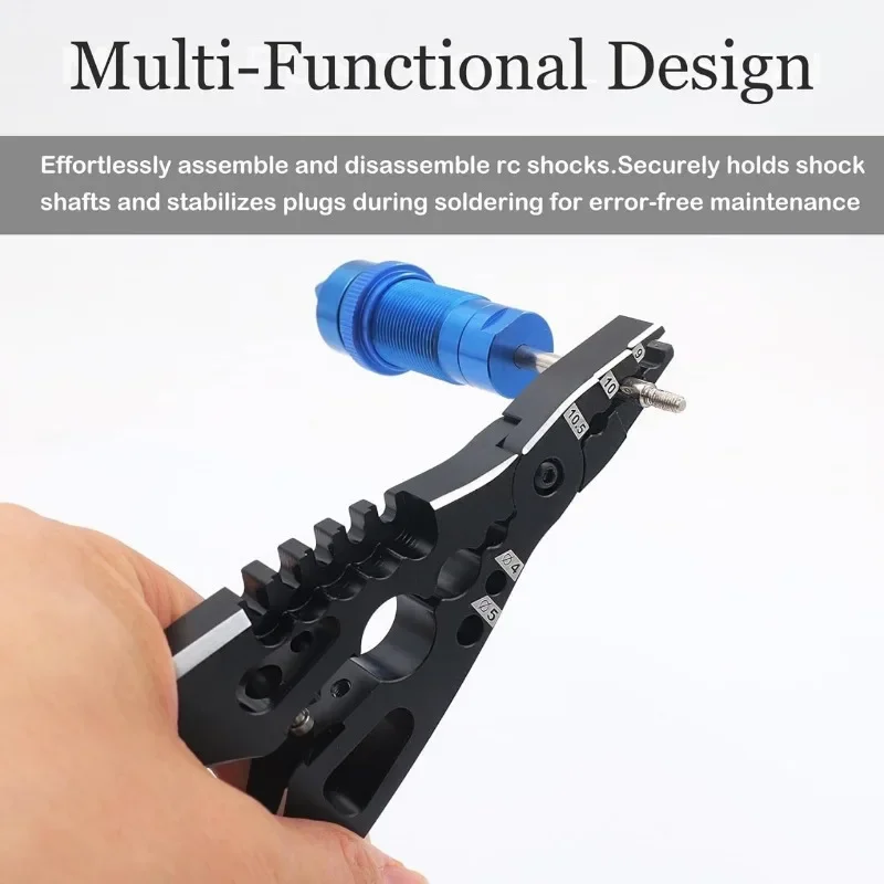 

Металлические фиксированные плоскогубцы для сварки, зажим для амортизатора, зажим с шаровой головкой для 1/8 1/10 RC гусеничного автомобиля, универсальный инструмент