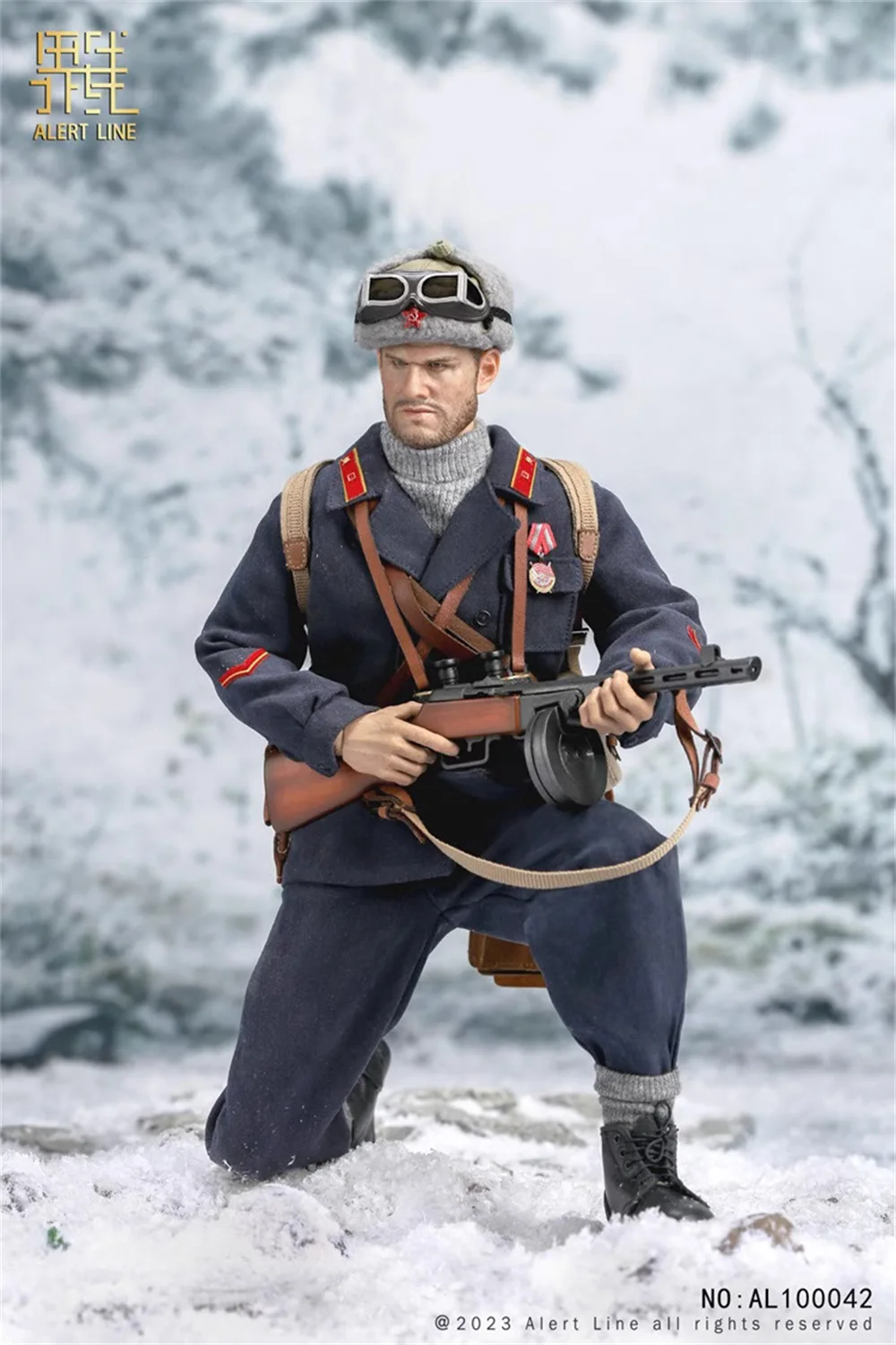 1/6 roter Alarm al100042 wwii Serie sowjetische Berg armee Soldat Winter bewegliche Action figur Geschenk für Fans sammeln