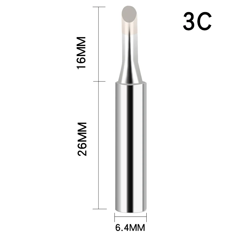 Soldering Station Iron Handle Adapter for ESD 852D 936 937D 898D 907 HAKKO Iron Tip Cannula Casing+5 x Solder Iron Tips