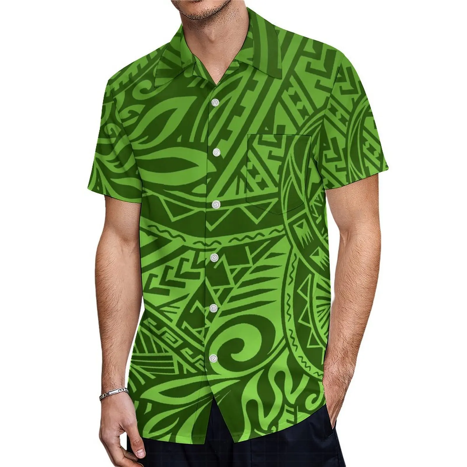 

Custom Big Size Tonga Puletasi Dress Polyensian Print Women off Shoulder Dress Double Layered Ruffle Dress 2pcs