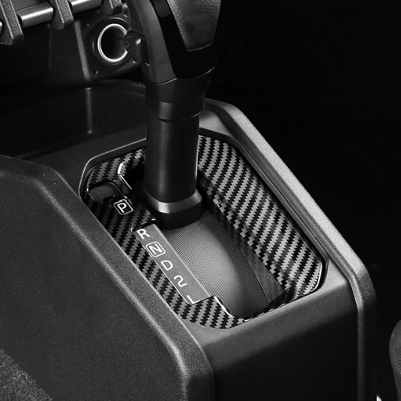 Car Interior Accessories For Suzuki Jimny Nomade 2025-Gear Shift Panel Frame Trim Sticker
